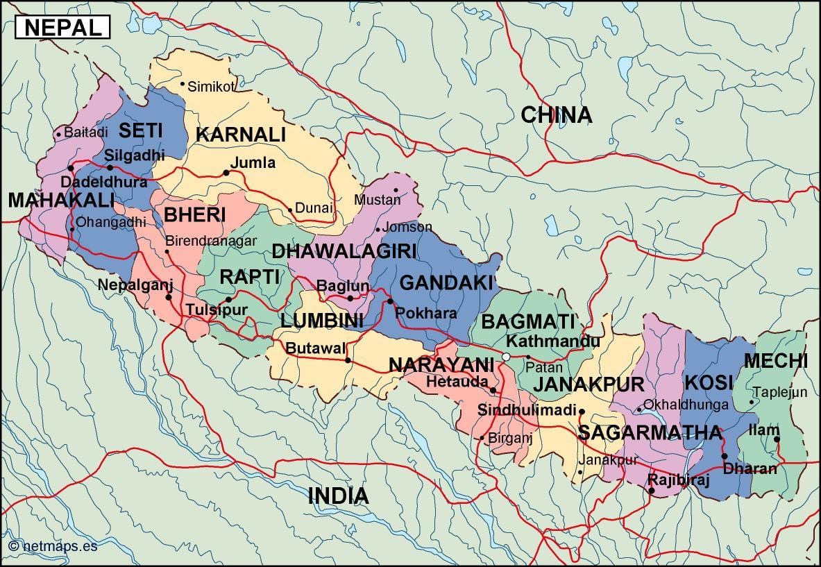 ਨਕਸ਼ਾ ਦੇ ਡਿਜ਼ੀਟਲ ਨੇਪਾਲ
