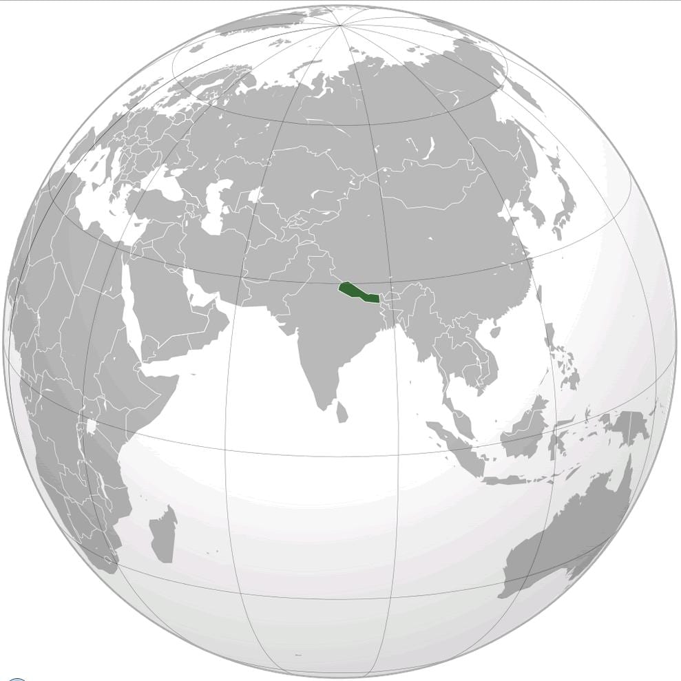 ਨਕਸ਼ਾ ਦੀ ਧਰਤੀ ਨੇਪਾਲ