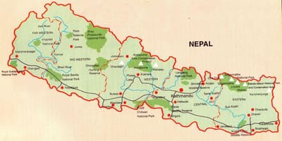 ਨਕਸ਼ਾ ਨੇਪਾਲ ਦੇ ਰੇਲਵੇ butwal