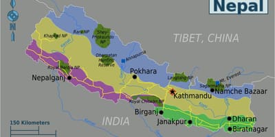 ਮੱਤੀ ਐਵਰੈਸਟ ਨੇਪਾਲ ਨਕਸ਼ਾ